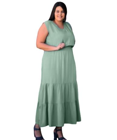 vestido cambos plus size