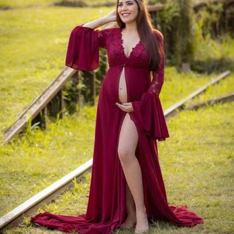 roupas para sessão de fotos gestante