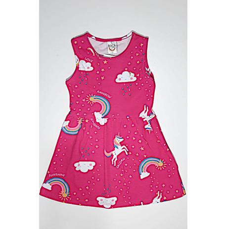 vestido rosa grande