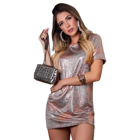 vestido soltinho jeans