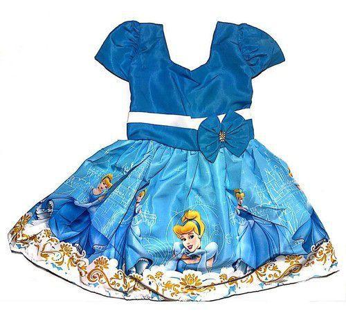 vestido tematico cinderela