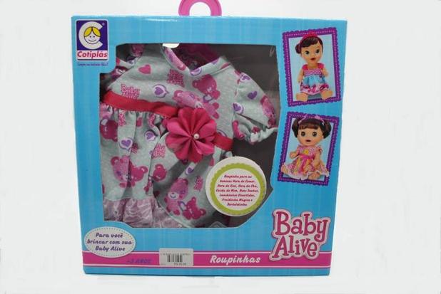 Vestido Ursinho Azul Baby Alive - Cotiplás 2116 é boa?