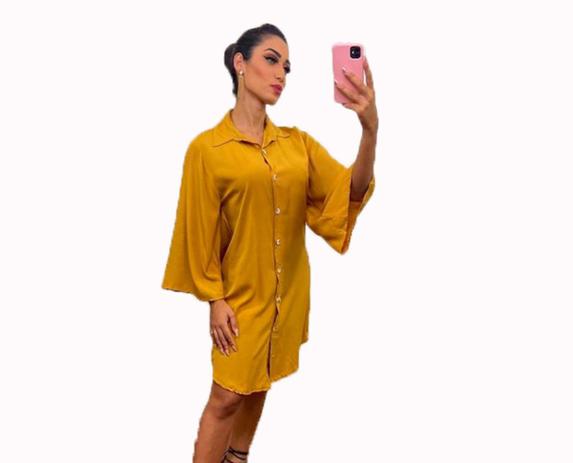 camisa social feminina vestido