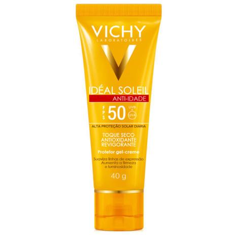 Vichy Ideal Soleil Anti-idade FPS50 40g Menor preço em Vichy Ideal Soleil Anti-idade FPS50 40g
