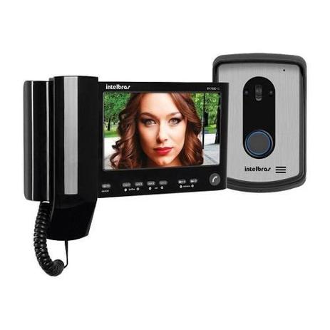 Vídeo Porteiro Intelbras IV 7010 HS Preto, com Viva Voz, Tela Lcd de 7”, Função Siga-me Menor preço em Vídeo Porteiro Intelbras IV 7010 HS Preto, com Viva Voz, Tela Lcd de 7”, Função Siga-me