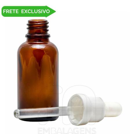 Menor preço em Vidro Âmbar de 30 ml conta gotas Gotejador Atacado kit com 110 unid - Rn embalagens