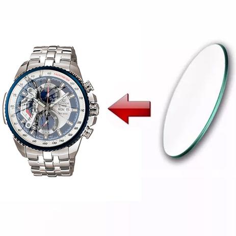 Vidro Compatível com Relógio Casio Edifice EF 558 - Oficina dos relógios Menor preço em Vidro Compatível com Relógio Casio Edifice EF 558 - Oficina dos relógios