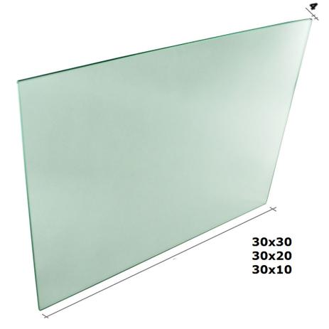 Vidro Para Balcão Modulado Incolor 30x30 Mixto Kit 100 Peças - Dubrasil Menor preço em Vidro Para Balcão Modulado Incolor 30x30 Mixto Kit 100 Peças - Dubrasil