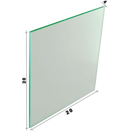 Vidro Para Balcão Modulado Incolor 4mm 20x20 Kit 60 Peças - Dubrasil Menor preço em Vidro Para Balcão Modulado Incolor 4mm 20x20 Kit 60 Peças - Dubrasil