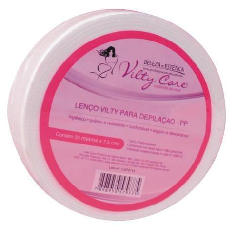 Vilty Lenço Rolo para Depilação- PP - 50M X 7,2Cm Menor preço em Vilty Lenço Rolo para Depilação- PP - 50M X 7,2Cm