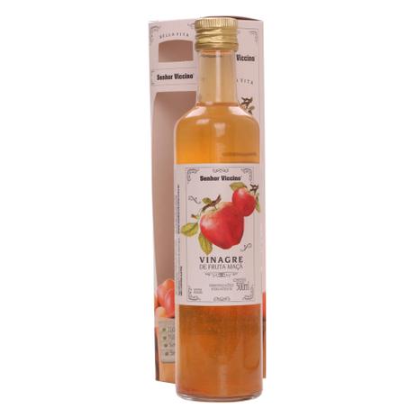 Vinagre de Fruta Maçã 500ml - Senhor Viccino Bella Vita Menor preço em Vinagre de Fruta Maçã 500ml - Senhor Viccino Bella Vita