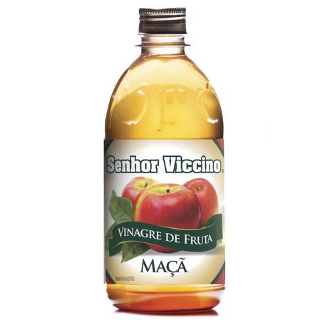 Vinagre de Frutas Maçã Senhor Viccino Zero Açúcar 500 ml Menor preço em Vinagre de Frutas Maçã Senhor Viccino Zero Açúcar 500 ml
