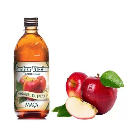 Vinagre De Maçã 500 Ml Zero Açúcar 100 Natural - Senhor viccino Menor preço em Vinagre De Maçã 500 Ml Zero Açúcar 100 Natural - Senhor viccino