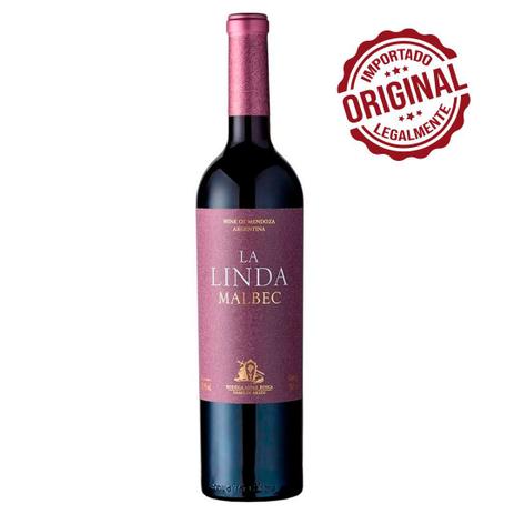 Vinho Argentino La Linda Malbec 750ml