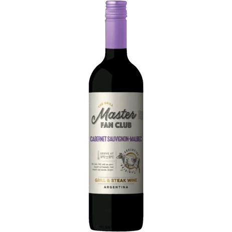 Vinho Argentino THE GRILL MASTER Cabernet Sauvignon / Malbec 750ml Menor preço em Vinho Argentino THE GRILL MASTER Cabernet Sauvignon / Malbec 750ml