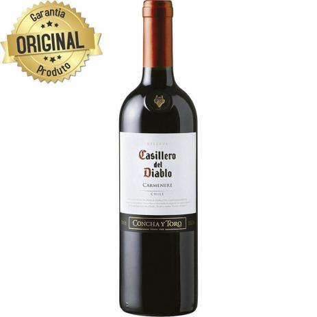 Vinho Chileno Casillero Del Diablo Carmenere Tinto Garrafa 750ml - Concha Y Toro é ruim? Vinho Chileno Casillero Del Diablo Carmenere Tinto Garrafa 750ml - Concha Y Toro é boa?