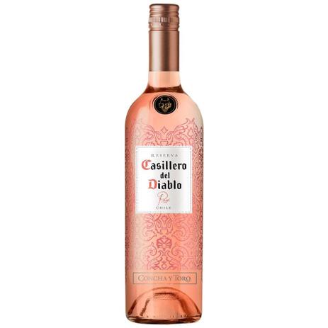 Vinho Chileno Casillero Del Diablo Rosê Meio Seco Garrafa 750ml - Concha Y Toro Menor preço em Vinho Chileno Casillero Del Diablo Rosê Meio Seco Garrafa 750ml - Concha Y Toro