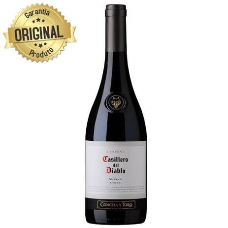 Vinho Chileno Casillero Del Diablo Shiraz Tinto Seco Garrafa 750ml - Concha Y Toro é boa?