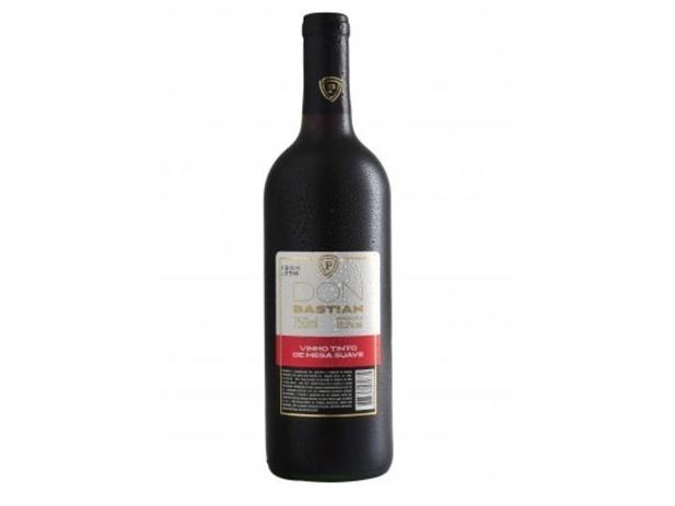 Vinho Don Bastian Tinto Suave 750ml Menor preço em Vinho Don Bastian Tinto Suave 750ml