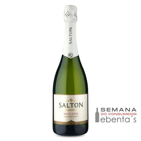 Vinho Espumante Branco Salton Moscatel - 750ml Menor preço em Vinho Espumante Branco Salton Moscatel - 750ml