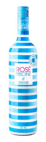 Vinho francês piscine rose stripes 750ml - Vinovalie Les Vignerons -