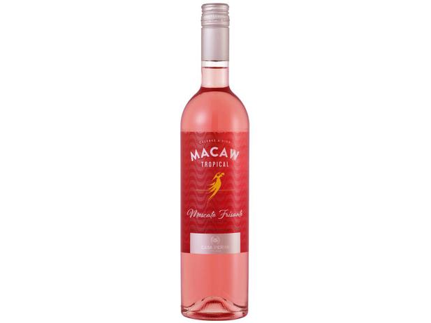 Vinho Frisante Rosé Suave Macaw Tropical 750ml Menor preço em Vinho Frisante Rosé Suave Macaw Tropical 750ml