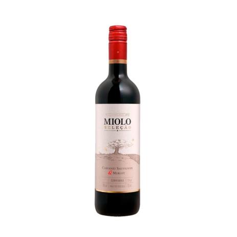 Vinho Miolo Seleção Tinto Seco Cabernet/Merlot 1x750ml Menor preço em Vinho Miolo Seleção Tinto Seco Cabernet/Merlot 1x750ml