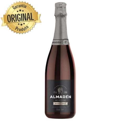 Vinho Nacional Branco Espumante Almadén Demi Sec Garrafa 750ml - Miolo Menor preço em Vinho Nacional Branco Espumante Almadén Demi Sec Garrafa 750ml - Miolo