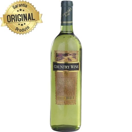 Vinho Nacional Branco Seco Garrafa 750ml - Country Wine Menor preço em Vinho Nacional Branco Seco Garrafa 750ml - Country Wine