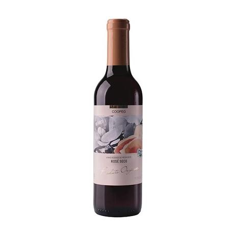Vinho Orgânico Rose Seco 375ml - Coopeg Menor preço em Vinho Orgânico Rose Seco 375ml - Coopeg