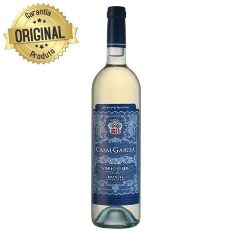 Vinho Português Branco Seco Garrafa 750ml - Casal Garcia Menor preço em Vinho Português Branco Seco Garrafa 750ml - Casal Garcia