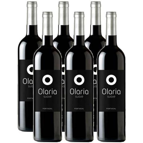Vinho Português Olaria Tinto Suave 750ml 06 Unidades Menor preço em Vinho Português Olaria Tinto Suave 750ml 06 Unidades