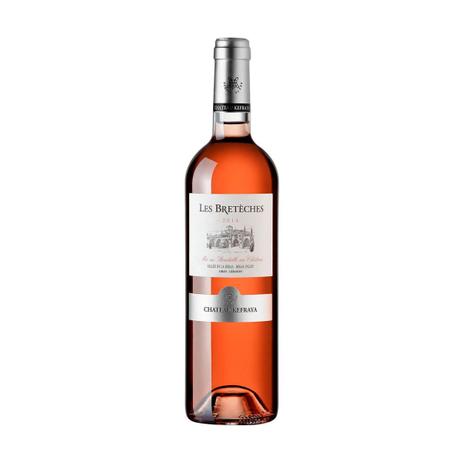 Vinho Rosé Les Bretèches Líbano - Château kefraya Menor preço em Vinho Rosé Les Bretèches Líbano - Château kefraya