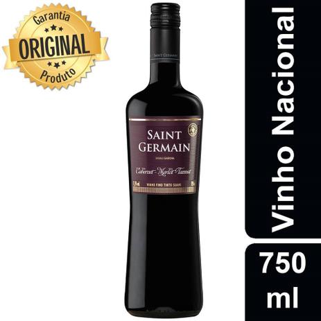 Vinho Saint Germain Cabernet 750 ml Menor preço em Vinho Saint Germain Cabernet 750 ml