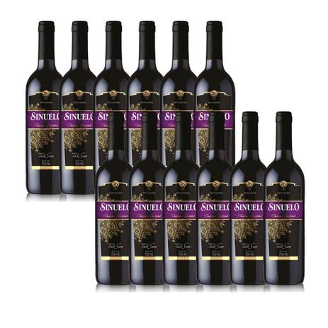 Menor preço em Vinho Tinto de Mesa Seco Sinuelo - Caixa 12 x 750ml