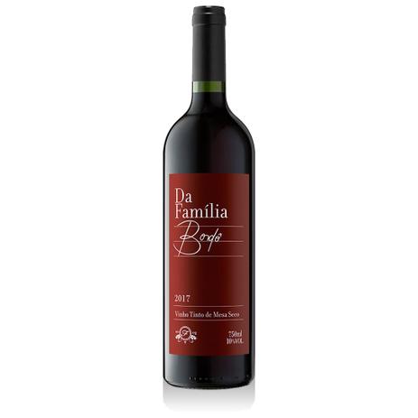 Vinho Tinto Nacional Bordô 750ml Família Fardo 2017 Menor preço em Vinho Tinto Nacional Bordô 750ml Família Fardo 2017