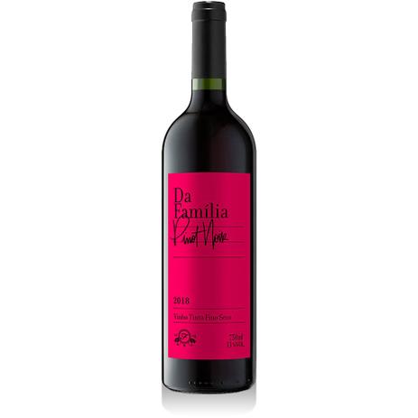 Vinho Tinto Nacional Pinot Noir 750ml Família Fardo 2018 Menor preço em Vinho Tinto Nacional Pinot Noir 750ml Família Fardo 2018