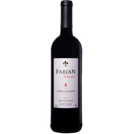Vinho Tinto Seco Fabian Intuição Cabernet Sauvignon 750ml Menor preço em Vinho Tinto Seco Fabian Intuição Cabernet Sauvignon 750ml