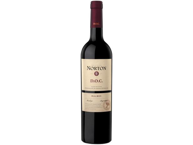 Vinho Tinto Seco Norton D.O.C. Malbec Argentina - 750ml