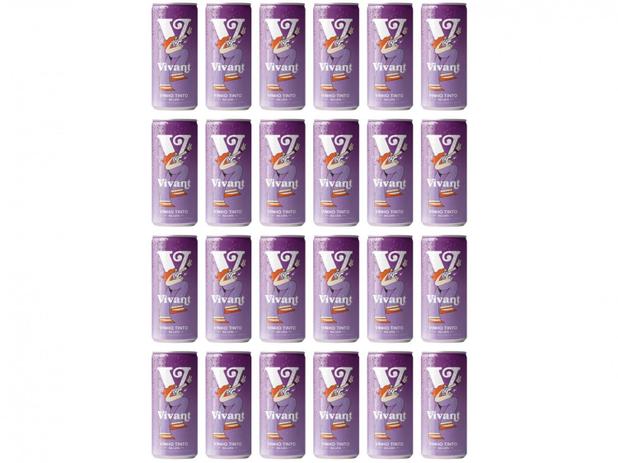 Vinho Tinto Seco Vivant Wines 2020 Brasil - 24 Unidades 269ml Menor preço em Vinho Tinto Seco Vivant Wines 2020 Brasil - 24 Unidades 269ml