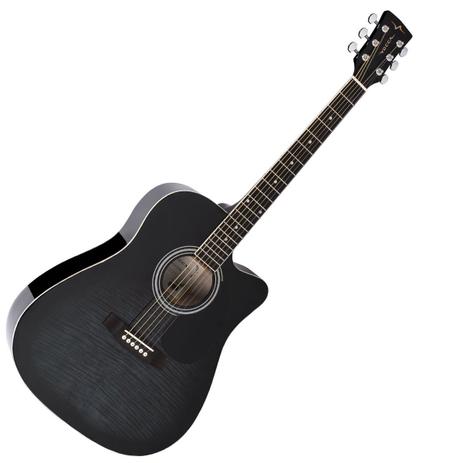 Violão 6 Cordas Aço Folk Cutaway Acústico - VCK 371 Vogga Menor preço em Violão 6 Cordas Aço Folk Cutaway Acústico - VCK 371 Vogga