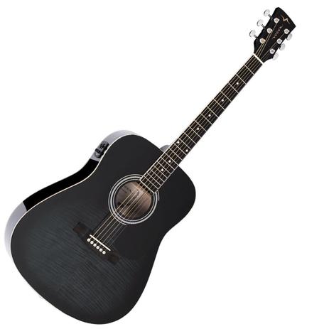 Violão 6 Cordas Aço Folk Elétrico - VCK 380 B MF Vogga Menor preço em Violão 6 Cordas Aço Folk Elétrico - VCK 380 B MF Vogga