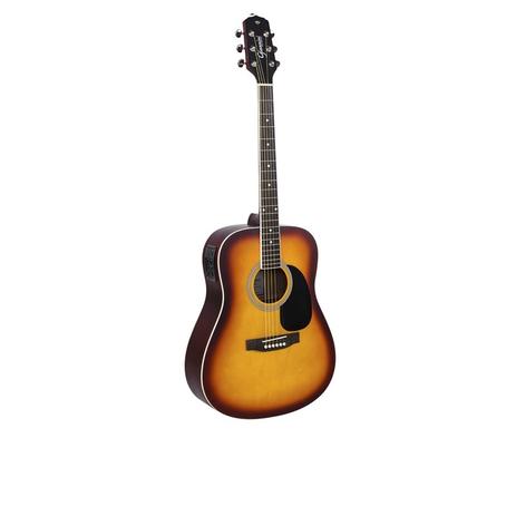 Violão Aço Giannini GD-1 EQ - Tobacco Sunburst Menor preço em Violão Aço Giannini GD-1 EQ - Tobacco Sunburst