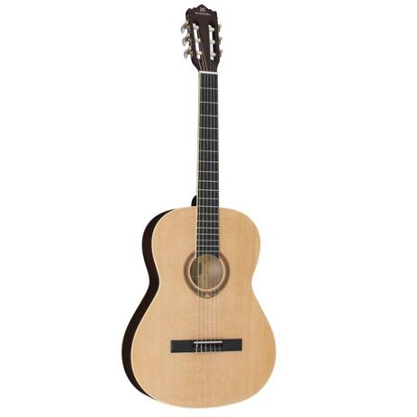 Violão Acústico Michael Antares VM19E Clássico Natural Satin ST com Tensor e Capa Menor preço em Violão Acústico Michael Antares VM19E Clássico Natural Satin ST com Tensor e Capa