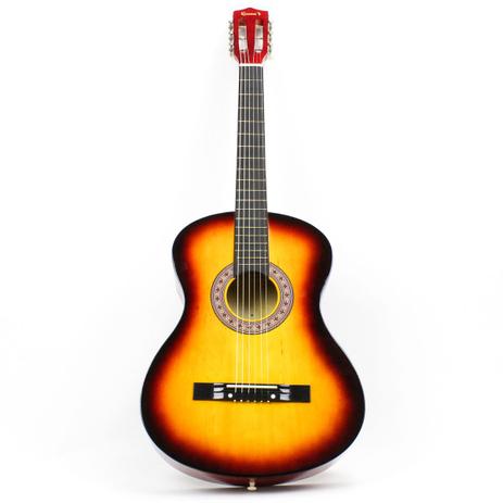 Violão Acústico Queens Conthey Sunburst Cordas de Aço D1-84518 Menor preço em Violão Acústico Queens Conthey Sunburst Cordas de Aço D1-84518