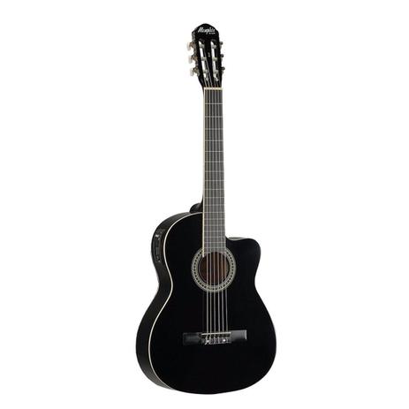 Violão Clássico Elétrico Memphis 6 Cordas Nylon AC 60 Preto - Tagima Menor preço em Violão Clássico Elétrico Memphis 6 Cordas Nylon AC 60 Preto - Tagima