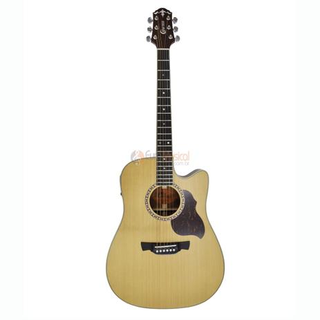 Violão Crafter Aço Elétrico DE-7N Fosco DXB + Bag Menor preço em Violão Crafter Aço Elétrico DE-7N Fosco DXB + Bag