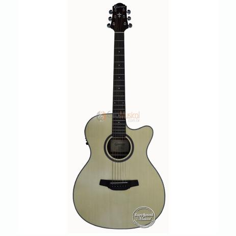 Violão Crafter Aço Eletrico HTE-200 Natural Menor preço em Violão Crafter Aço Eletrico HTE-200 Natural