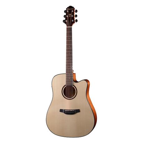 Violão Crafter HDE-500 Aço Elétrico Natural Menor preço em Violão Crafter HDE-500 Aço Elétrico Natural