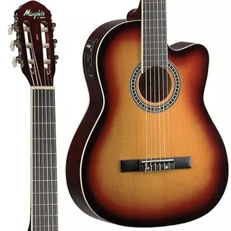 Violão de Nylon Elétrico Memphis AC60 Sunburst com afinador - Tagima Menor preço em Violão de Nylon Elétrico Memphis AC60 Sunburst com afinador - Tagima